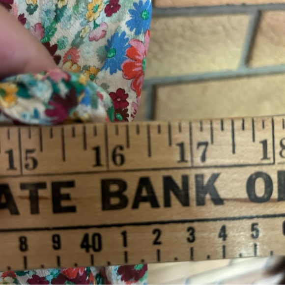 The Andamane Daisy Mini Dress Size Small Floral Puff Sleeve Bodycon RTR - Picture 10 of 10